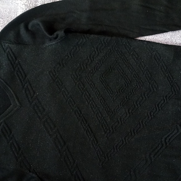 Versace Wool Chain Pattern Shirt/Sweater 26/11/1973 Ittierre - Picture 5 of 9